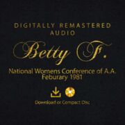 C1-BETTY FORD-Rancho Mirage CA-National AA Womans Convention-Costa Mesa CA-Feb-1981-MP3-REMASTERED